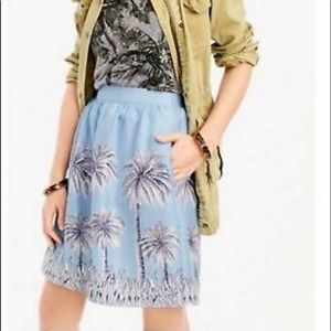 J. Crew Linen Skirt